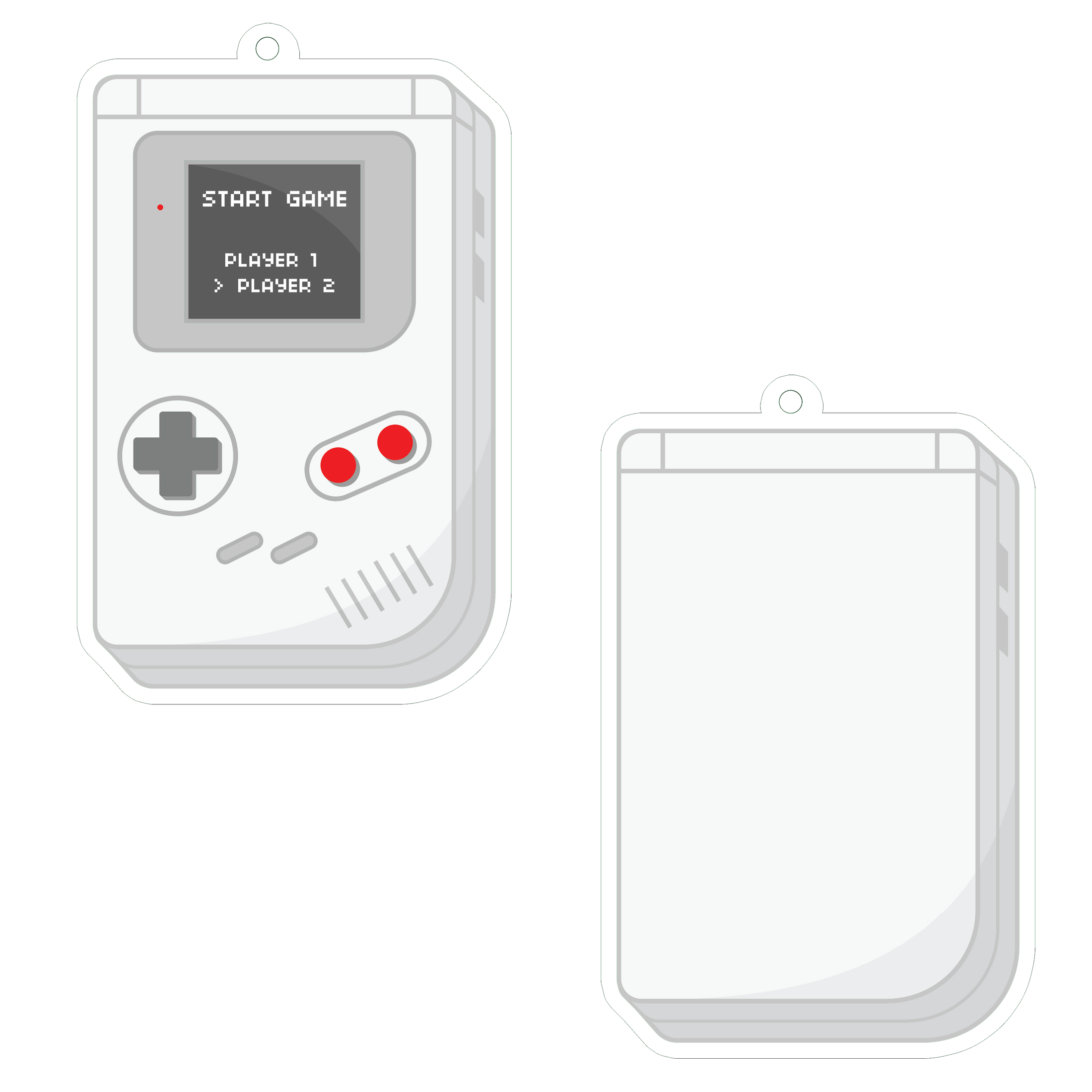 ACRYLIC KEYCHAIN SET | GAMING HANDHELDS