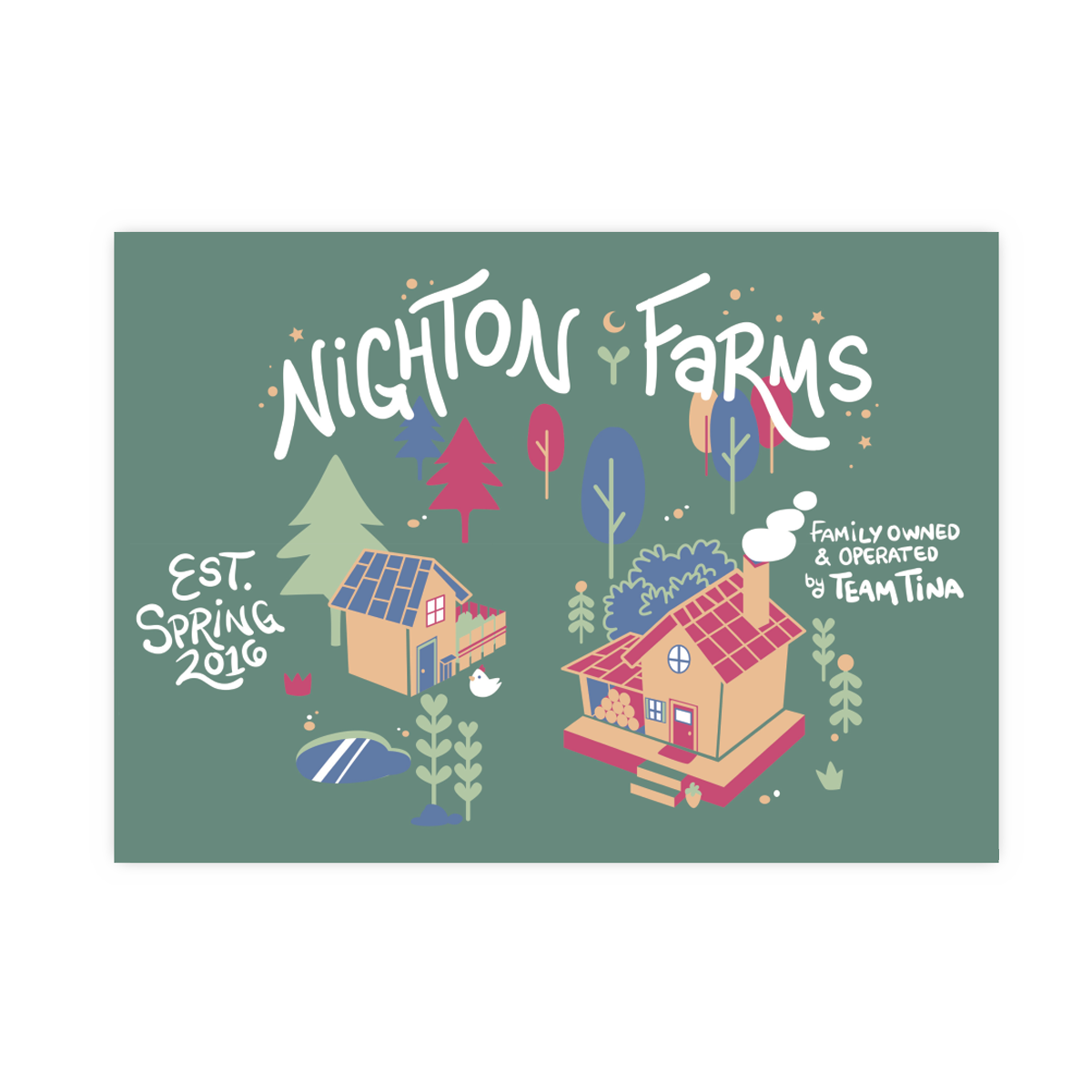 MINI PRINT | NIGHTON FARMS