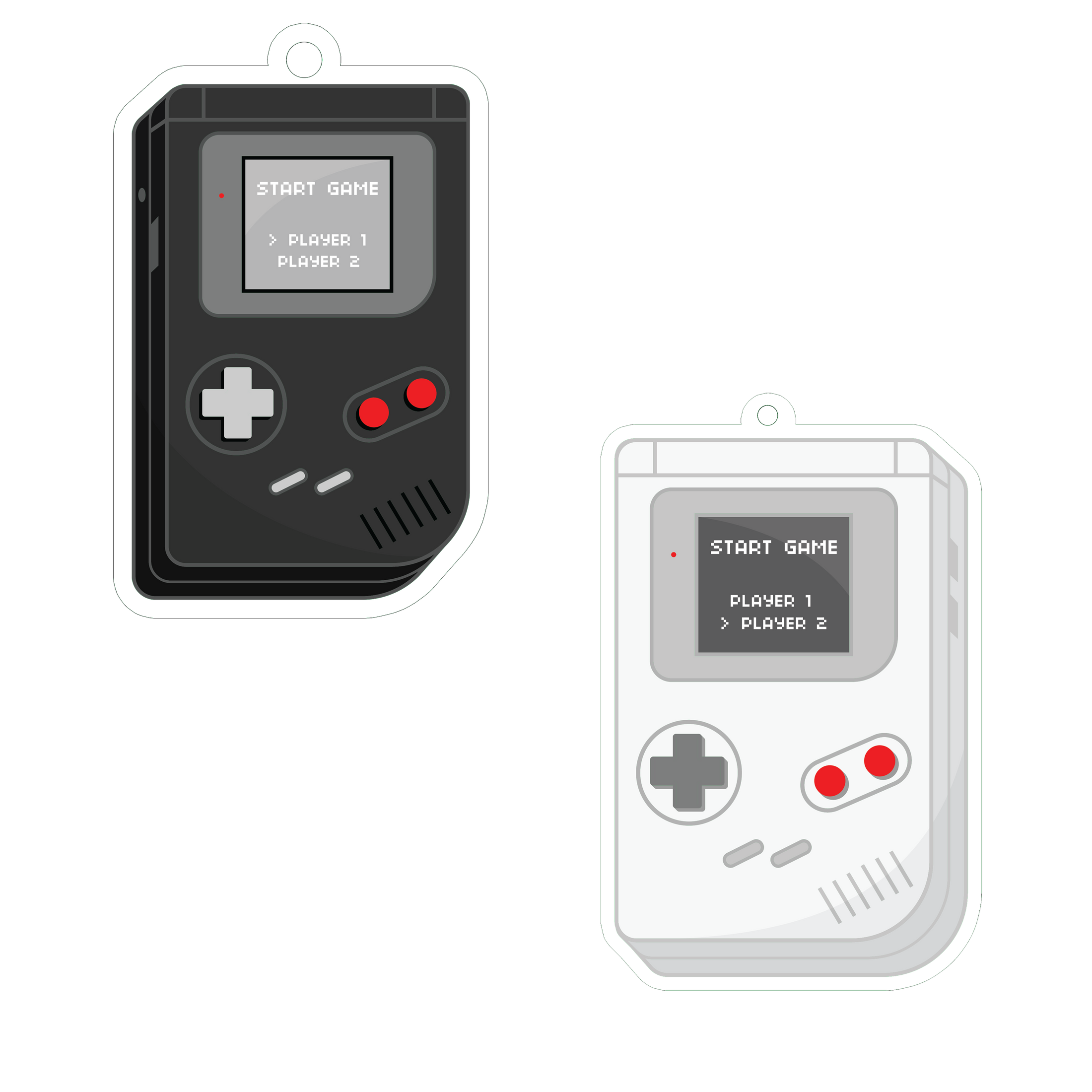 ACRYLIC KEYCHAIN SET | GAMING HANDHELDS