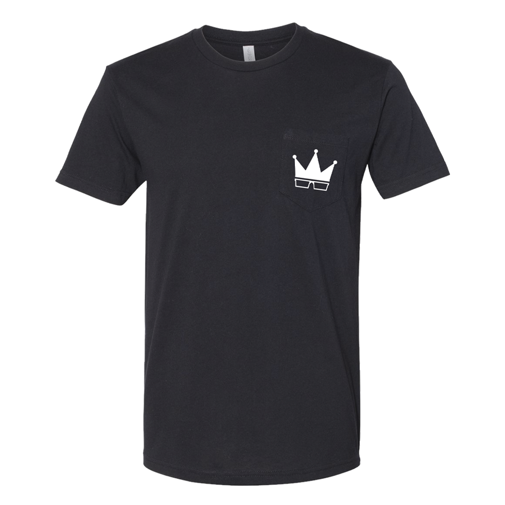 POCKET T-SHIRT | WHITE CROWN