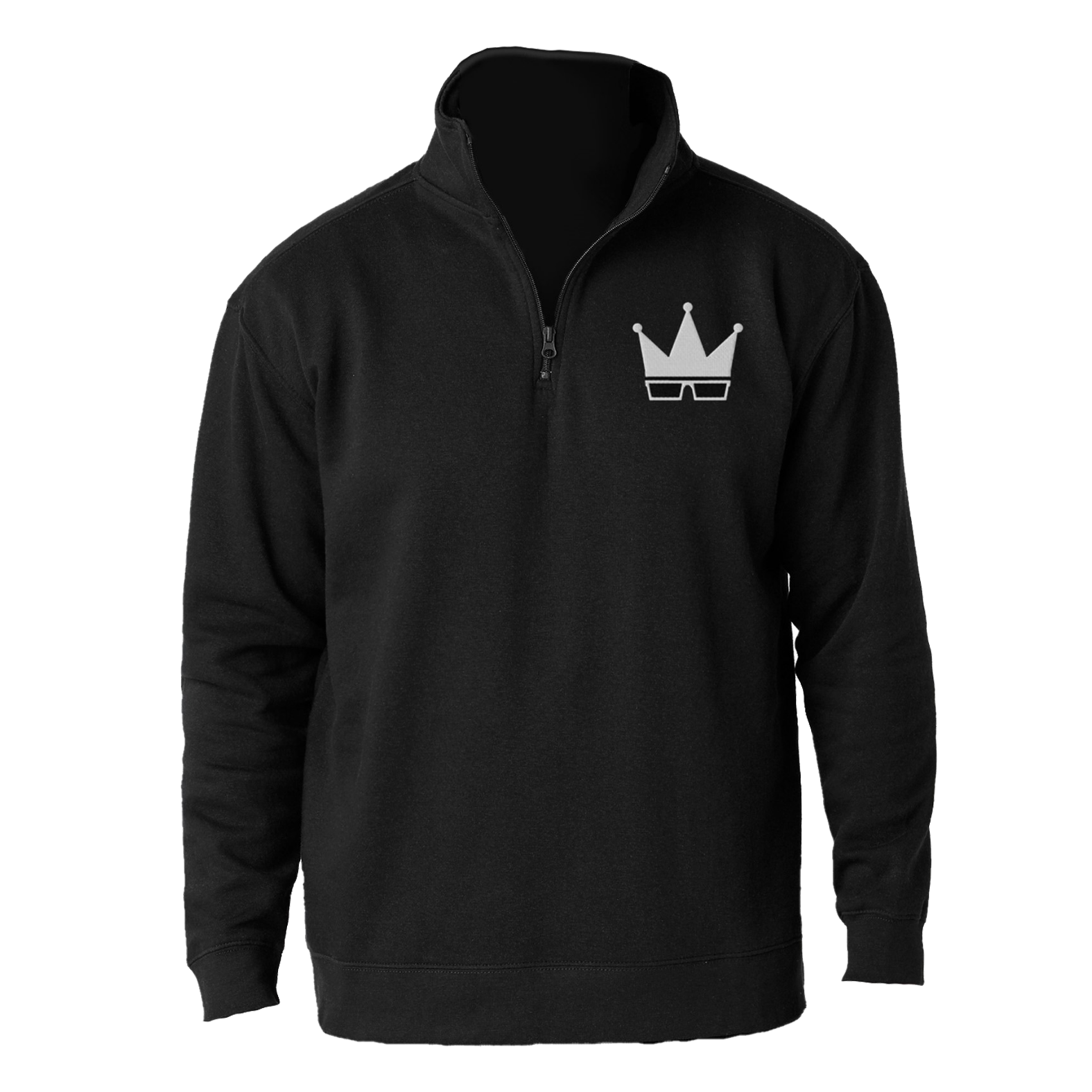 QUARTER ZIP | WHITE CROWN